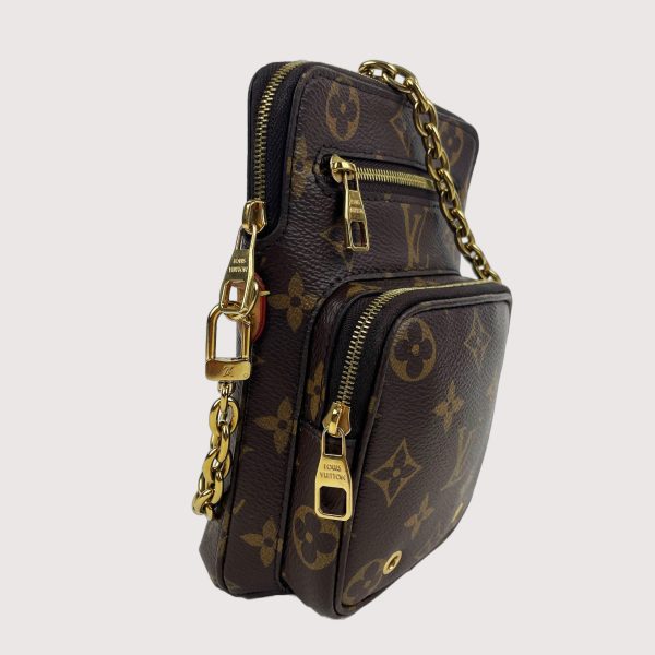 LOUIS VUITTON Monogram Utility Phone Sleeve Crossbody For Sale