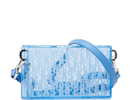 DIOR Oblique Acrylic Box Crossbody Bag For Cheap