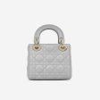 Mini Lady Dior - Opaline Online now