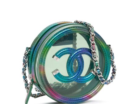 Chanel CC Filigree Rainbow Round Crossbody Bag (SHG-0DW1pp) Online Hot Sale