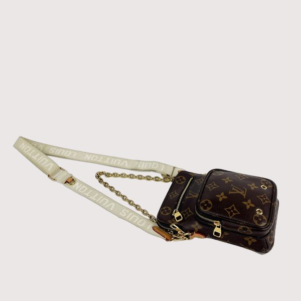 LOUIS VUITTON Monogram Utility Phone Sleeve Crossbody For Sale