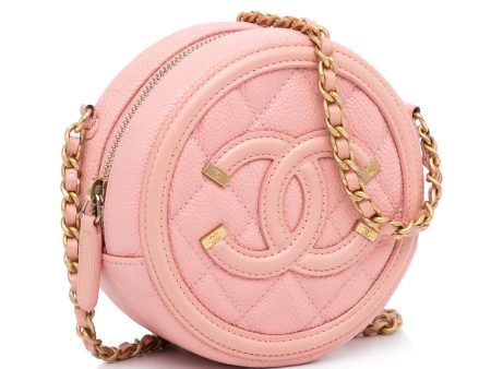 Chanel CC Filigree Crossbody Bag (SHG-LgIWWd) Hot on Sale