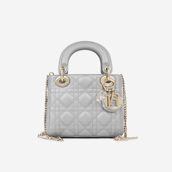 Mini Lady Dior - Opaline Online now