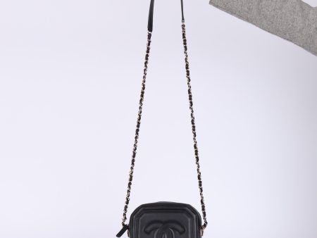 Chanel 2019 Lambskin Octagon Crossbody on Sale