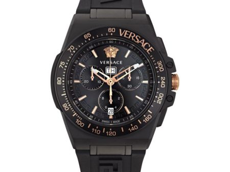 Versace Men s Versace Greca Extreme 45mm Quartz Watch VE7H00323 Online