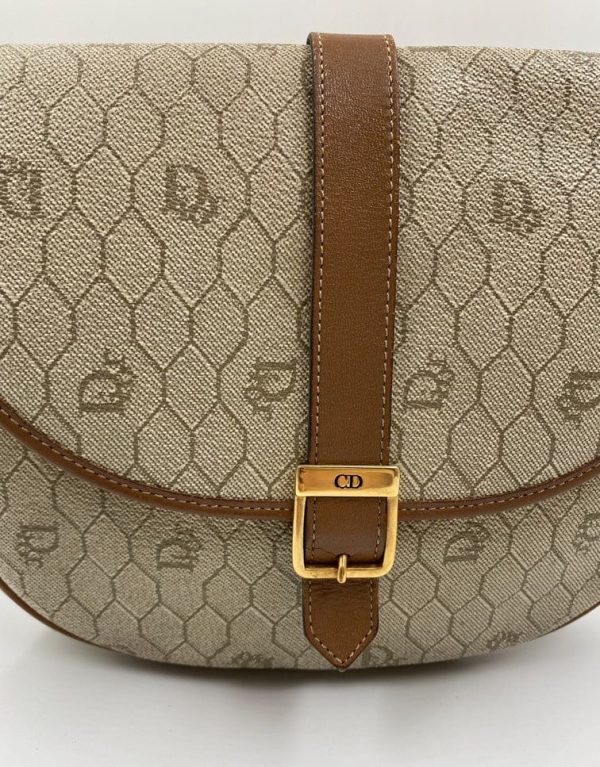 Vintage Dior Honeycomb Crossbody For Sale