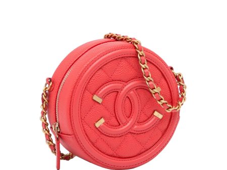 Chanel CC Filigree Crossbody (SHG-sLhtqH) Fashion