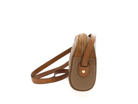 CHRISTIAN DIOR Crossbody Bag in Brown Leather on Sale