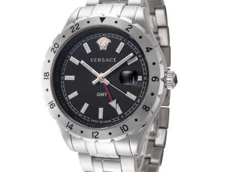 Versace Men s V11020015 Hellenyium 42mm Quartz Watch For Discount