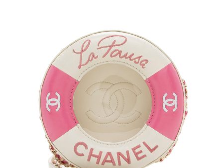 Chanel Lambskin Coco Lifesaver Round Crossbody Bag (SHF-15711) Cheap