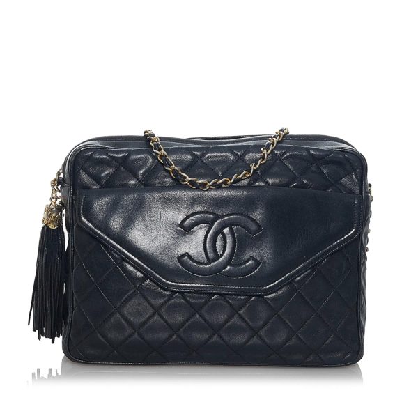 Chanel Matelasse Leather Crossbody Bag (SHG-34995) on Sale