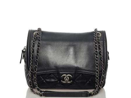 Chanel In The Mix Zip Flap Leather Crossbody Bag (SHG-34482) on Sale