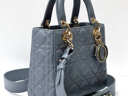 Christian Dior LADY DIOR MY ABCDior Denim Blue Cannage Online now