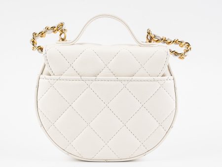 Chanel Mini Clutch with Chain White Crossbody Bag Online