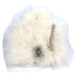 CHANEL Handbag Fur, Leather white Crossbody CC COCO Mark Matelasse Women Used For Sale