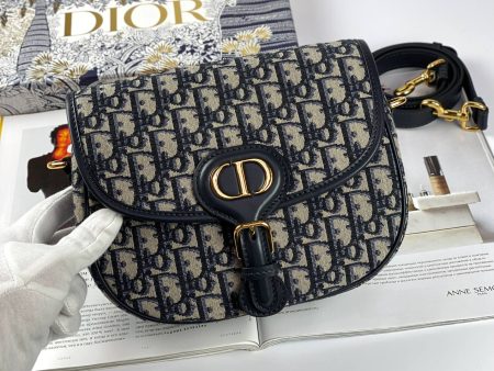 DIOR MEDIUM BOBBY BAG blue Online Hot Sale