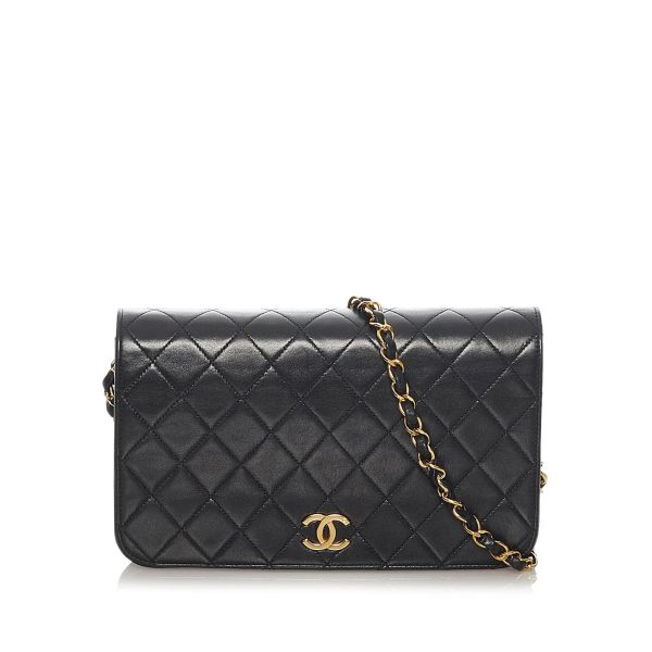 Chanel CC Timeless Lambskin Leather Crossbody Bag (SHG-35026) Online Sale