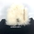 CHANEL Handbag Fur, Leather white Crossbody CC COCO Mark Matelasse Women Used For Sale