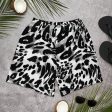 ‘Safari-Ash’ Men s leopard-print Athletic Shorts Supply