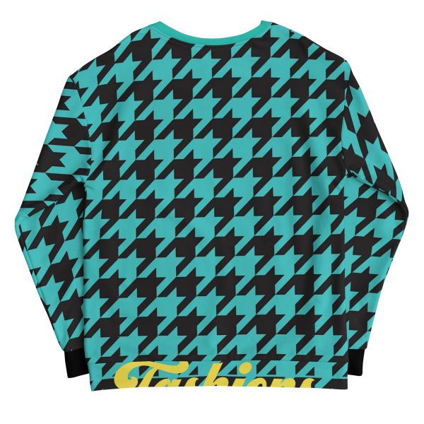 Splickity-Splat Houndstooth Unisex Sweatshirt Hot on Sale