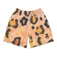 ‘GeorgiaPeach’ Leopard-Print Athletic Shorts Discount