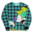 Splickity-Splat Houndstooth Unisex Sweatshirt Hot on Sale